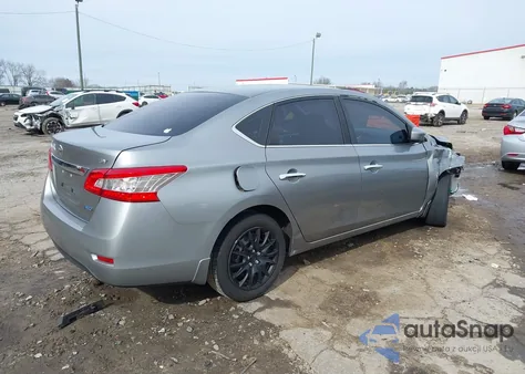 2014 Nissan Sentra Fe+ S/Fe+ Sv/S/Sl/Sr/Sv z USA, uszkodzony, nr VIN 3N1AB7AP7EY227107